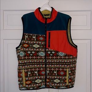 Patterned Fleece Vest from ASOS